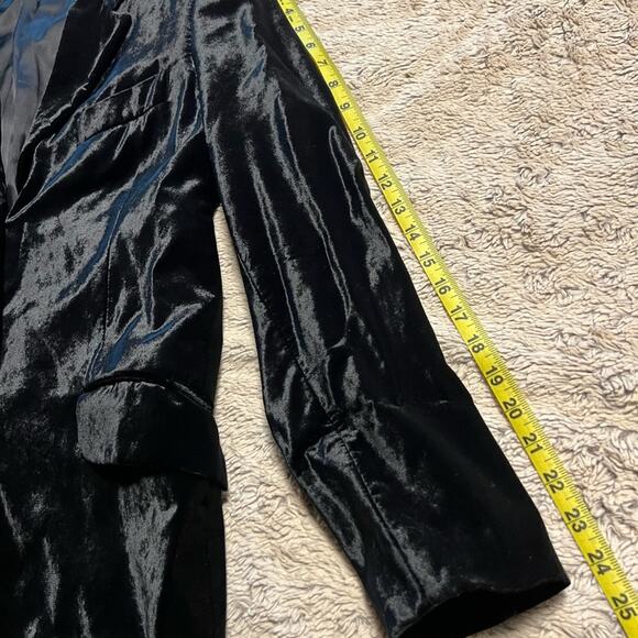 Vintage Velvet Blazer - Picture 9 of 11